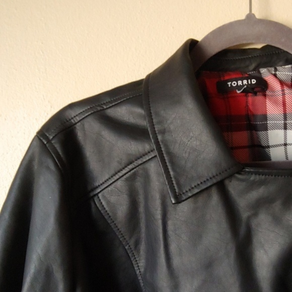 torrid Jackets & Blazers - Torrid 2 Faux Leather Jacket